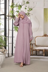 Abaya stylée pour femmes, meilleure vente de vêtements islamiques à manches longues, Hijab musulman pour femmes, abaya au prix de gros - Product Image 5