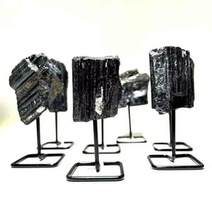 Export Quality Natural Black Tourmaline Raw Crystal Rough Stone for Energy Protection and <b>Healing</b> Available at Factory Price - Product Image 4