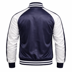 Chaquetas de Satén Premium para Invierno con Diseños Varsity Personalizados, Chaquetas Varsity Unisex para Invierno, Cuello Alto, Logotipo Frontal, Transpirables - Product Image 2