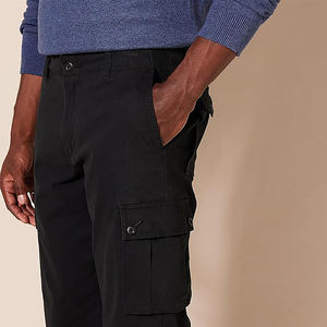 <b>Men</b> Straight Fit <b>Stretch</b> Cargo Pants Comfortable Workwear <b>Trousers</b> with Multi Pockets Durable Outdoor Casual Pants - Product Image 5