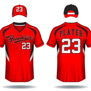 Maillot de baseball unisexe personnalisable, taille américaine, sweat-shirt en maille respirante, impression par transfert thermique, broderie, uniforme vierge 100% - Product Image 3