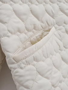 Veste matelassée d'hiver pour femmes |   Polyester/Nylon léger avec garniture en fourrure |   Vêtements d'extérieur décontractés imperméables, coupe-vent et chauds - Product Image 5