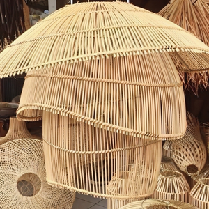 Durable Handmade <b>Rattan</b> Lampshade Wholesale Decorative Eco Friendly Ceiling <b>Light</b> <b>Shade</b> Lightweight from Vietnam - Product Image 5