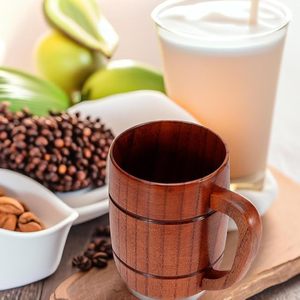 Jarra de cerveza de barril de madera Taza de acero inoxidable Cubo en forma de recipiente con asa Taza de cerveza tallada a bajo precio por AALIYAN IMPEX - Product Image 5