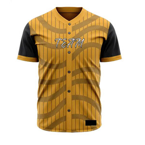 Custom Softball Uniforms High Quality Team Jerseys & Apparel Breathable Polyester Sportswear SUBLIMATED <b>Baseball</b> Jerseys - Product Image 3