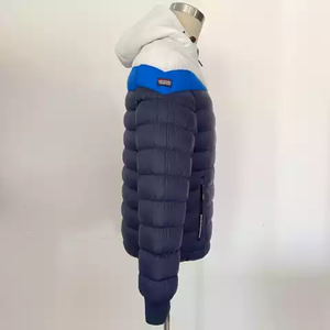 Top qualité hommes plaine fermeture éclair poche hiver chaud vêtements d'extérieur veste manteau pour la collection d'hiver - Product Image 6