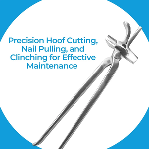 5 in 1 Tool Hammer Clincher <b>Nail</b> Pulle Hoof Pick <b>Nail</b> Ringer All in One - Product Image 4