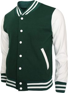 Veste d'université de baseball unisexe pour hommes avec logo personnalisé tissu de laine de haute qualité respirant élégant nouveau Design hiver vente en gros - Product Image 3