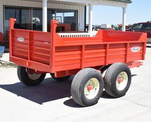 Semi-remorque benne basculante hydraulique pour tracteur agricole, moteur de basculement arrière, garantie 3 ans - Multifonctionnelle et durable pour - Product Image 2