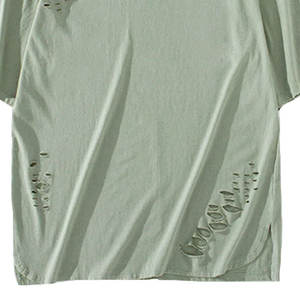 Camisetas Unisex de Diseño Nuevo, Estilo Desgastado, Hechas a Medida, de Algodón Grueso y Talla Grande para Hombre y Mujer - Product Image 6