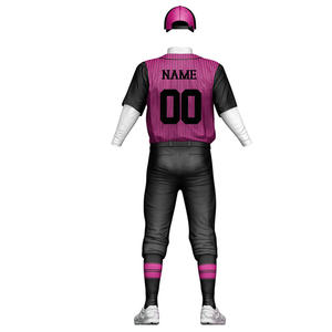 2025 logotipo personalizado uniforme de béisbol diseño de tela camiseta de béisbol todas las series uniforme de entrenamiento de equipo transpirable - Product Image 6