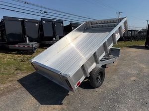 Remolque Volquete Hidráulico de Aluminio 4.5 x 8 – Combinación de Puerta y Rampas Deslizantes - Product Image 2