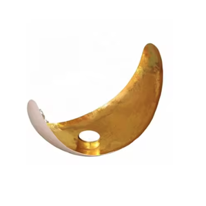 Home <b>Decor</b> Metal Cut-Out Design Candle <b>Jar</b> Votive Modern Style Candle Votive for Home Fragrance & Lighting <b>Decoration</b> - Product Image 4