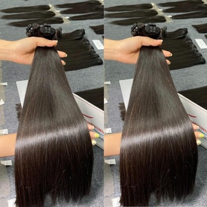 Extensiones de cabello humano de Vietnam súper doble dibujado, gran stock listo para enviar - Product Image 6
