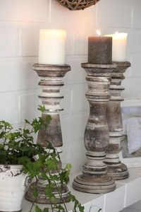 Portavelas de madera artesanal altamente recomendado para decoración del hogar y de mesa a precios asequibles - Product Image 4