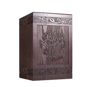 Urns for Human <b>Ashes</b> Adult Male Female Wooden Tree of Life Urns <b>Box</b> and Casket for <b>Ashes</b> Men Women Child <b>Pets</b> Cat Dog Urn - Product Image 1