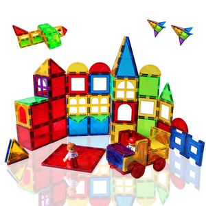 Ensemble de blocs de construction magnétiques 3D, jouets de construction éducatifs pour enfants de 3 ans et plus, avec rivets magnétiques plus puissants - Product Image 5