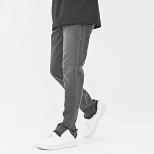 Pantalones vaqueros ajustados de diseño personalizado para hombre, pantalones vaqueros altos para hombre, pantalones vaqueros a bajo precio y alta calidad - Product Image 3