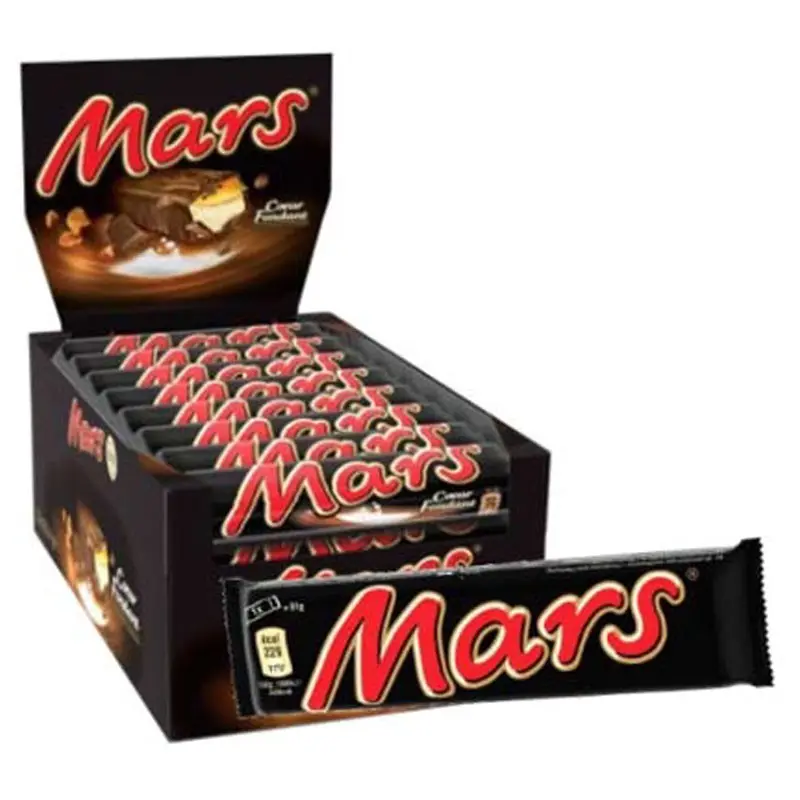 MARS Coklat Batangan 52G Tersedia