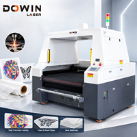 Machine de découpe de film DTF CO2 à tête unique 9070, caméra grand angle industrielle haute vitesse pour découpe en continu en gros volume