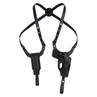 Vente en gros Étui de pistolet de haute qualité sur mesure avec boucle de ceinture en cuir véritable tactique
