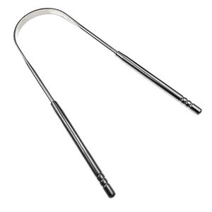 อุปกรณ์ทำความสะอาดลิ้นเครื่องมือขูดลิ้นทำจากสแตนเลส - Product Image 2