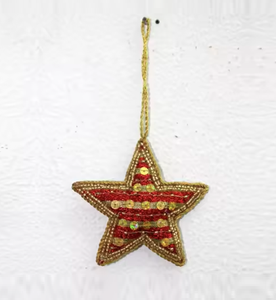 Adornos de árbol de metal/vidrio colgantes de nuevo estilo, suministros de decoraciones navideñas hechas a mano a precio razonable - Product Image 3