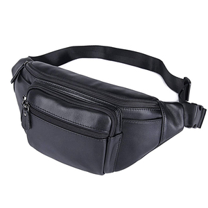 VENTE FLASH 2022 100% Cuir de vache véritable Sac banane en cuir Sac de voyage personnalisé en usine OEM - Product Image 5