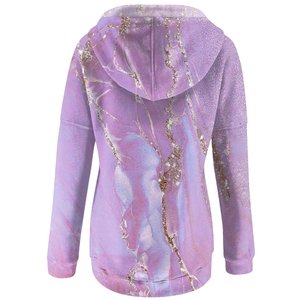 Conjunto de sudaderas con capucha de alta calidad para mujer, sudaderas con capucha bordadas personalizadas para mujer, Sudadera con capucha de talla estadounidense para mujer - Product Image 4