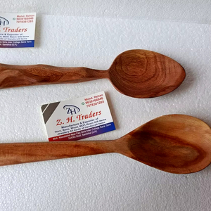 ช้อนไม้คอลเลกชั่นช้อนทำด้วยมือเป็นมิตรต่อสิ่งแวดล้อมช้อนเสิร์ฟสำหรับรับประทานอาหารสมัยใหม่ - Product Image 1