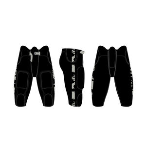 กางเกงคาดเอวกันกระแทกสำหรับอเมริกันฟุตบอลรักบี้มีเบาะรอง5แผ่น - Product Image 5