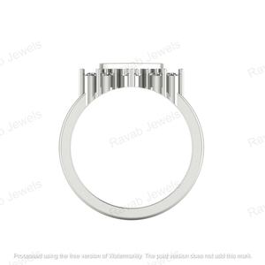 Juego de anillos vacíos de 8mm de montaje semi de Plata de Ley 925 de alta calidad, joyería de recuerdo de leche materna, regalo especial de San Valentín - Product Image 6