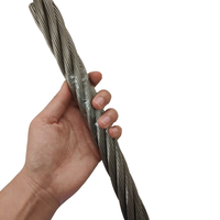 304 316 Edelstahl-Drahtseil 7x19 Konstruktion 2mm 5mm 10mm Baukabel für Geländer Heben Marine-Anwendung