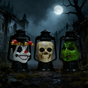 Sang trọng dẫn phù thủy đèn cho Halloween Nhà Máy Giá Hot Bán nhựa xách tay trang trí ăn mặc prop-nhà máy - Product Image 3