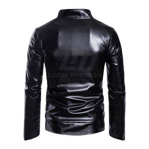 Chaquetas de Cuero de Fabricante Pakistaní, Chaquetas de Cuero para Hombre Cálidas para Invierno, Chaquetas de Cuero al Mejor Precio para Invierno - Product Image 3