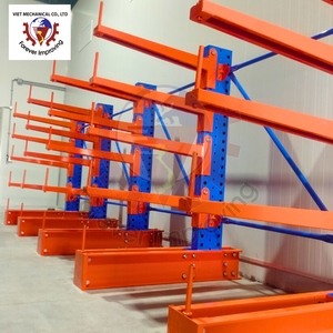 Adjustable Powder Coated Steel Pipe Storage Shelf Custom Warehouse Cantilever Rack <b>System</b> Pallet <b>Racking</b> Anti-Corrosion 300kg - Product Image 5
