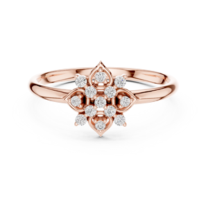 14K Solitario Anillo de Compromiso Diamante Propuesta Regalo - Product Image 2
