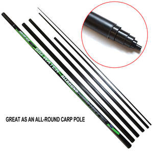 Carp Fighter Pole Compétition Pêche Mettre sur Pole Spinning Rods Leurre Télescopique Rivulet <span class=keywords><strong>Canne</strong></span> à Poisson - Product Image 4