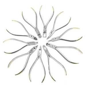 Alicates ortopédicos dentales profesionales de alta calidad, cortador Distal, cortador de ligaduras, pinzas para quitar bandas, hechas de acero Premium - Product Image 1