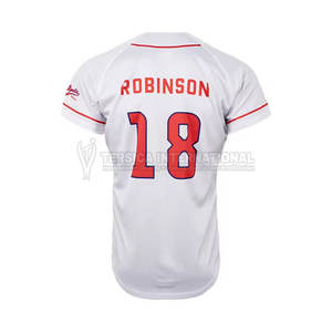 Camiseta de béisbol de poliéster ajustada Camiseta de manga corta unisex Camiseta de béisbol de poliéster ligera - Product Image 3