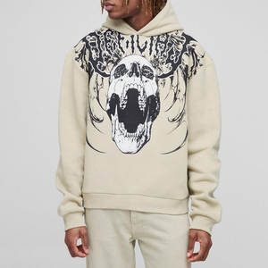 Sudadera con Capucha Premium 100% Algodón para Hombre, Impresión Personalizada, Forro Polar de Invierno, Transpirable, Corte Holgado, Directo de Pakistán - Product Image 1
