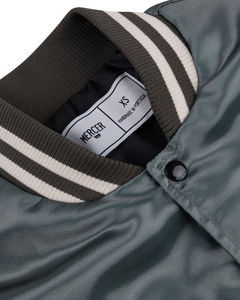 Chaqueta Deportiva Ligera de Satén para Hombre, Chaqueta Deportiva de Color Sólido para Fanáticos del Equipo - Product Image 5