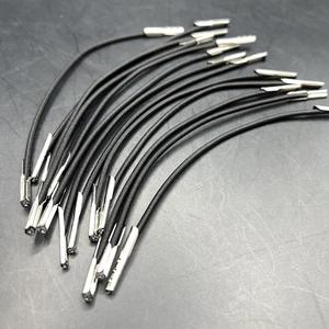 Customizable 2mm Braided Polyester <b>Elastic</b> <b>Cord</b> Eco-Friendly with Metal Tips for Bags Garments Home Textiles Shoes - Product Image 2
