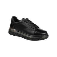 Chaussures M1063 Voyager pour hommes, baskets décontractées sportives en cuir, automne-hiver, antidérapantes, à lacets, logo triangulaire V, semelle plate en EVA, basses