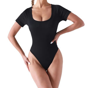 Alora Yoga Personalizado al por Mayor: Bodys y Monos Deportivos de Fitness para Mujer, Sin Costuras, de Lycra, Ajustados, con Control de Abdomen, Estilo Casual - Product Image 3