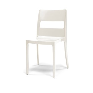 <b>Stackable</b> Technopolymer <b>Dining</b> <b>Chair</b> for Indoor and Outdoor Use, Flame Retardant Option, Restaurant Cafe Terrace <b>Chair</b>, Italy - Product Image 2