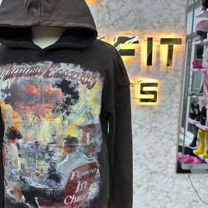 Concevez votre propre style Arrivé pull à capuche imprimé personnalisé prix bon marché top fabricant hommes sweats à capuche personnalisés sweats à capuche pour hommes - Product Image 5