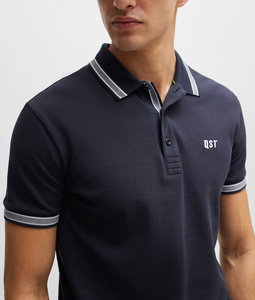 Dry-Fit 100% Cotton Paddy Polos de manga corta de moda de alta calidad antiarrugas de verano para hombres Polos para hombres - Product Image 2