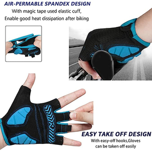 Guantes Deportivos de Medio Dedo para Ciclismo, Equitación y Deportes al Aire Libre para Hombre y Mujer, Diseño Nuevo, de la Mejor Calidad para Levantamiento de Pesas - Product Image 6