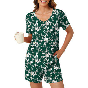 Antiarrugas Trendy Street Look New Online Summer Women Shorts Set Poliéster/Algodón Diseñado Mujeres Shorts Set - Product Image 4
